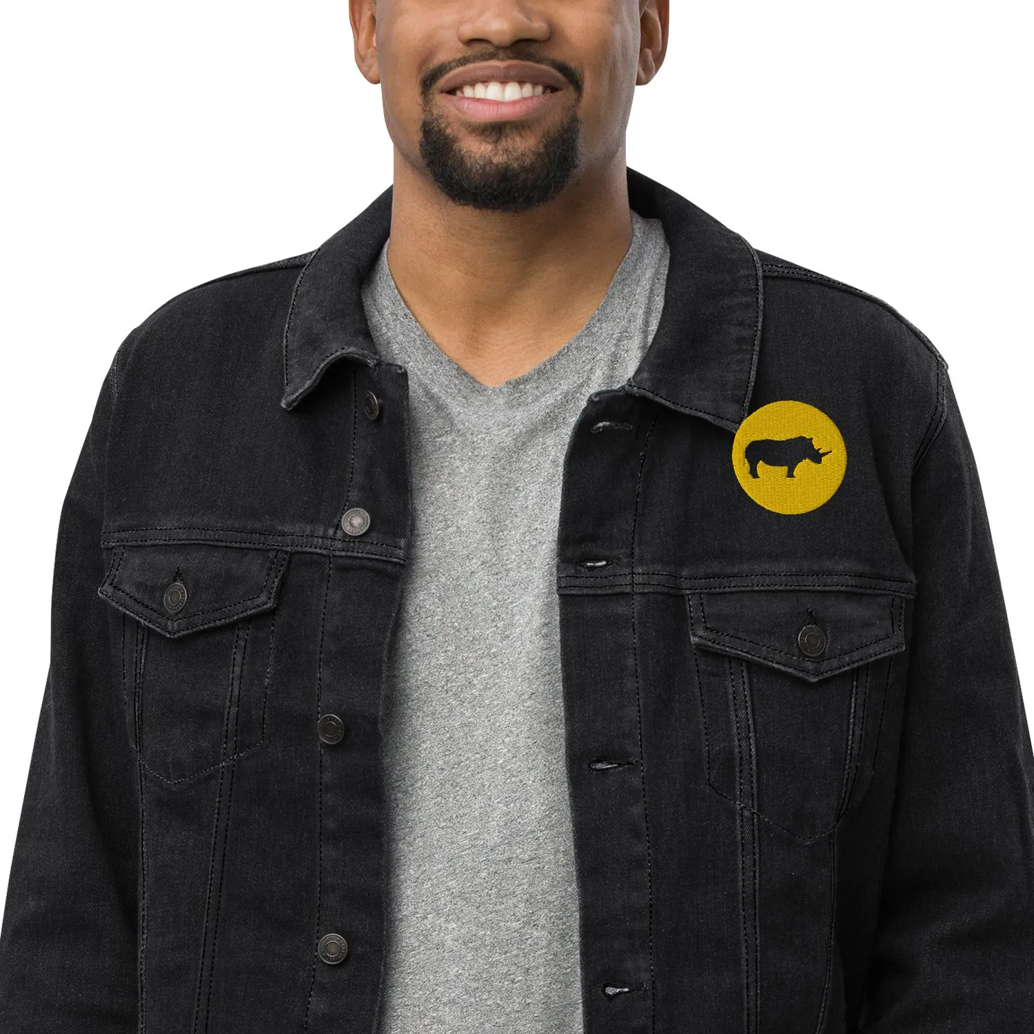 STAY FOCUSED Unisex Denim Jacket