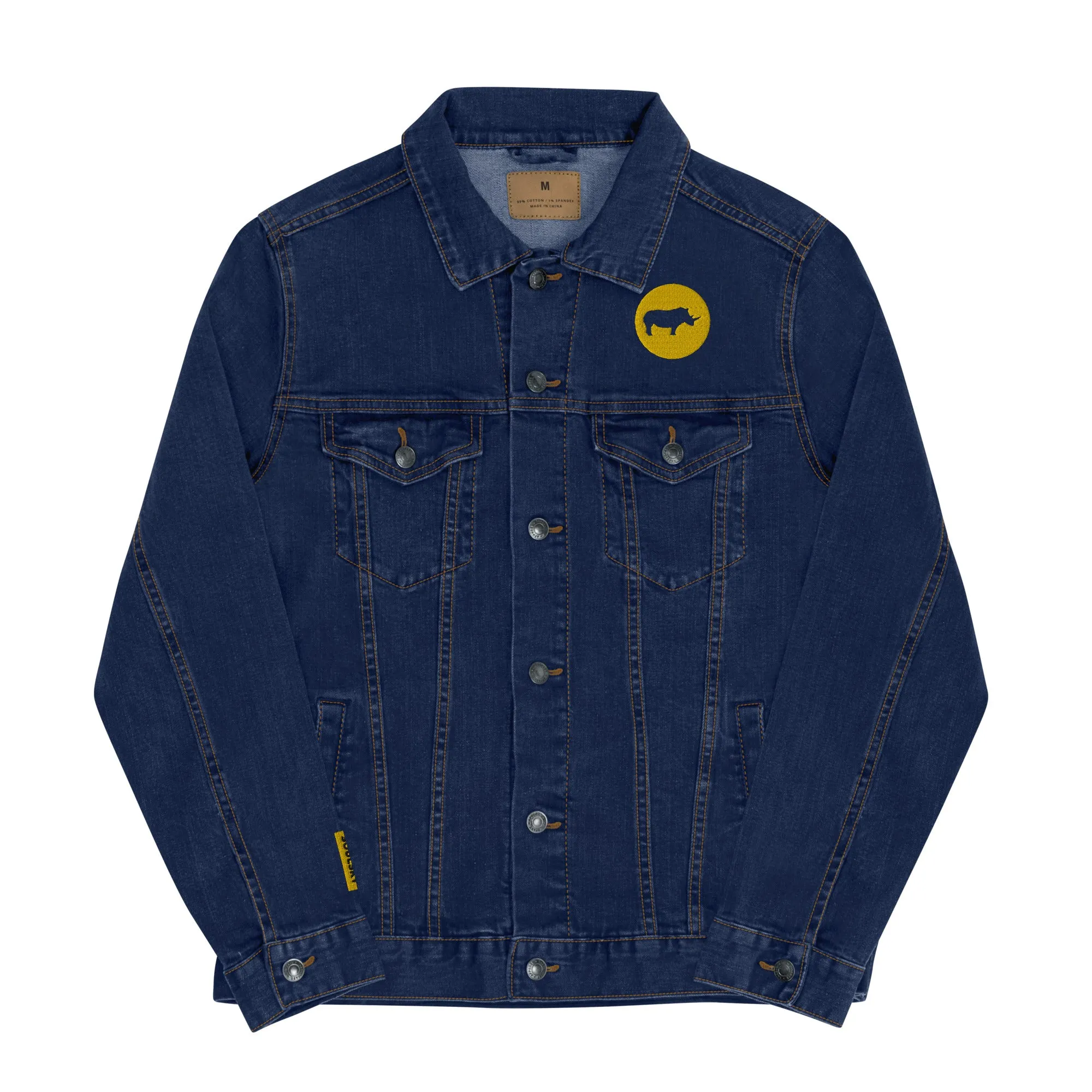 STAY FOCUSED Unisex Denim Jacket