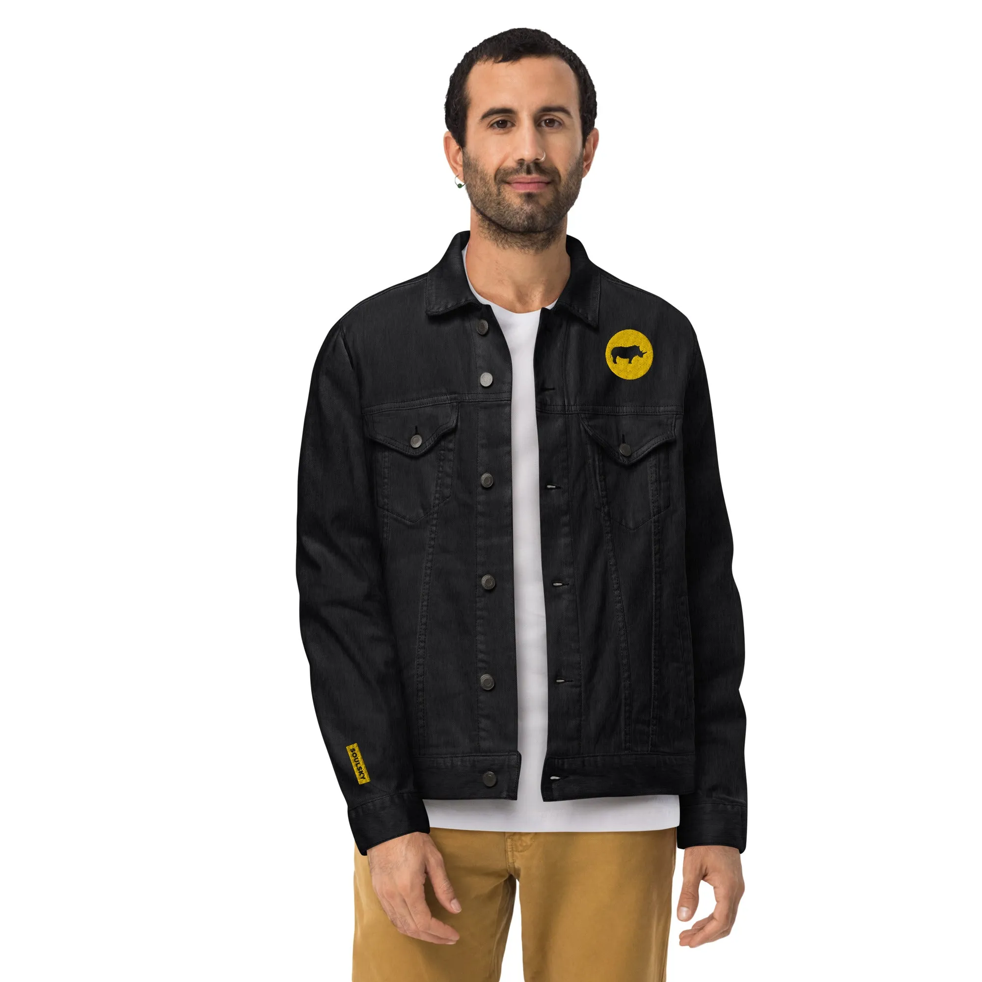 STAY FOCUSED Unisex Denim Jacket