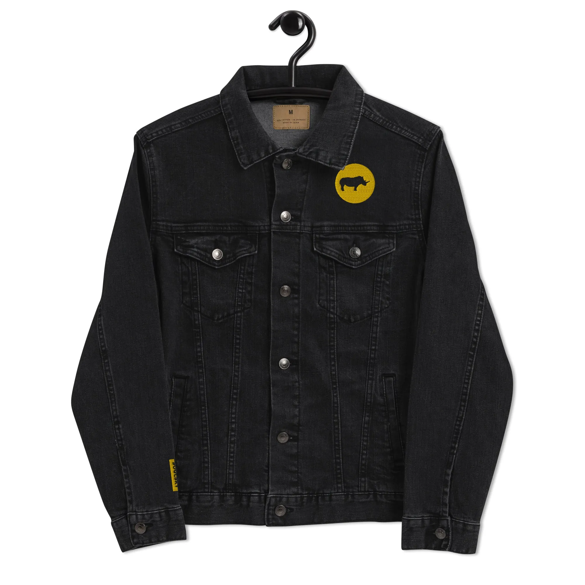 STAY FOCUSED Unisex Denim Jacket