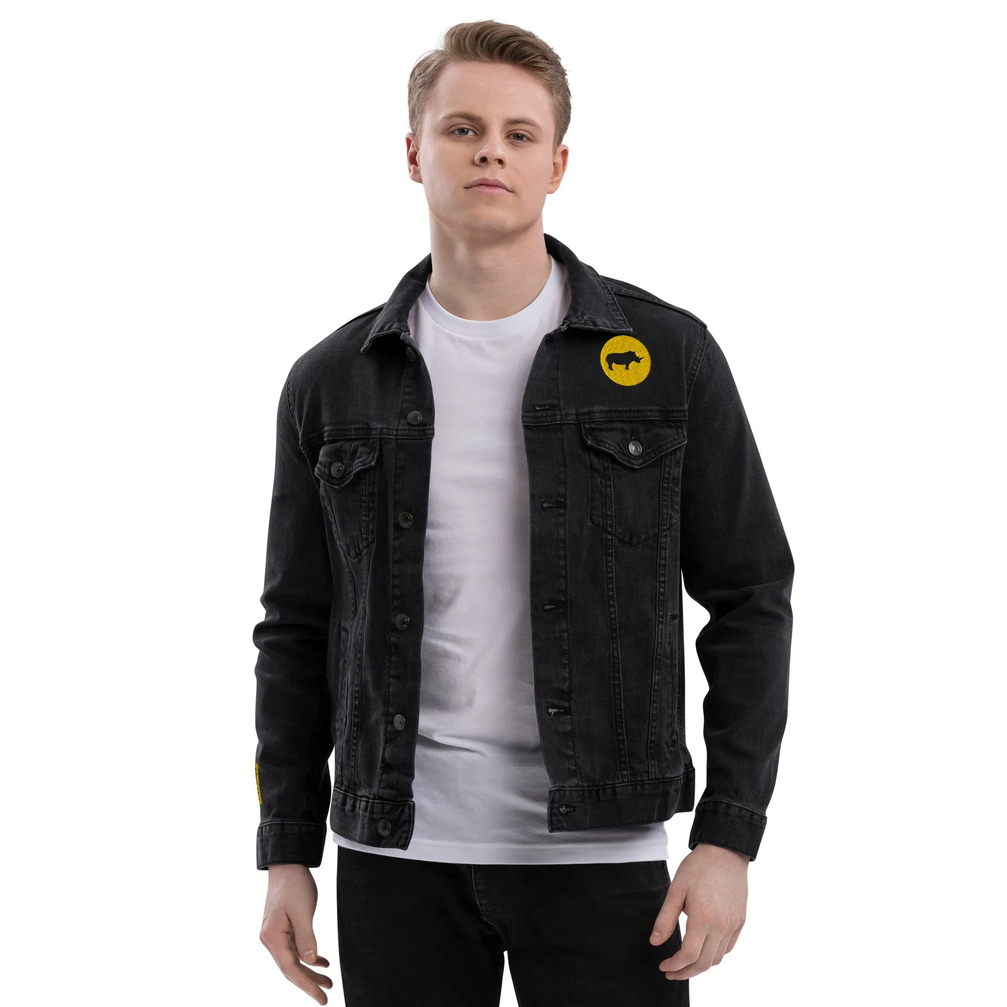 STAY FOCUSED Unisex Denim Jacket