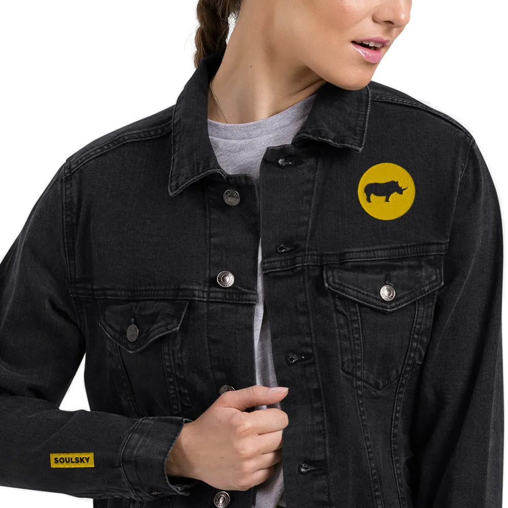 STAY FOCUSED Unisex Denim Jacket
