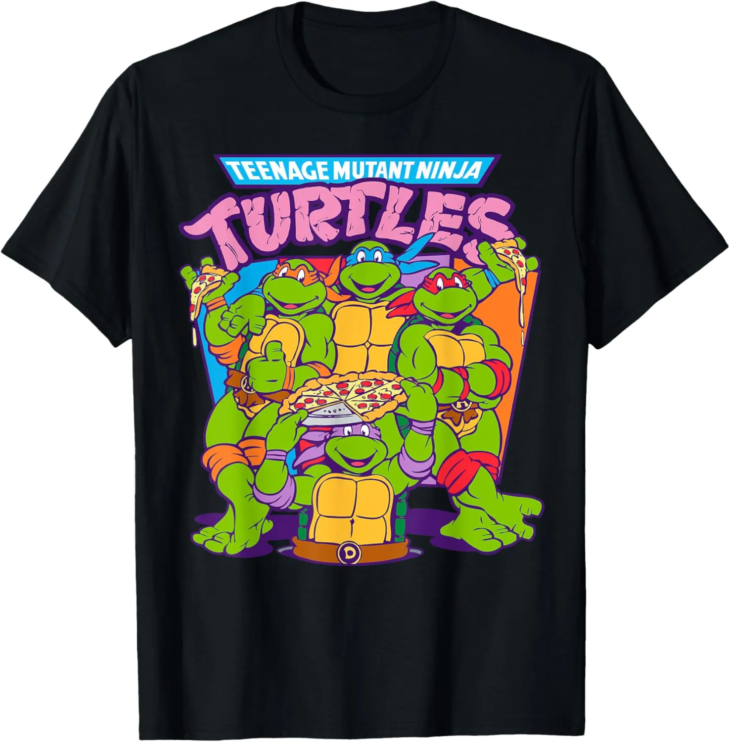 Teenage Mutant Ninja Turtles Pizza & Smiles T-Shirt T-Shirt