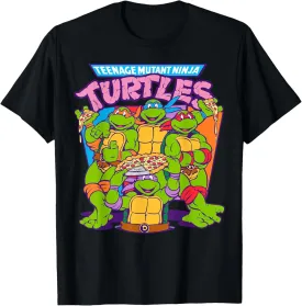Teenage Mutant Ninja Turtles Pizza & Smiles T-Shirt T-Shirt