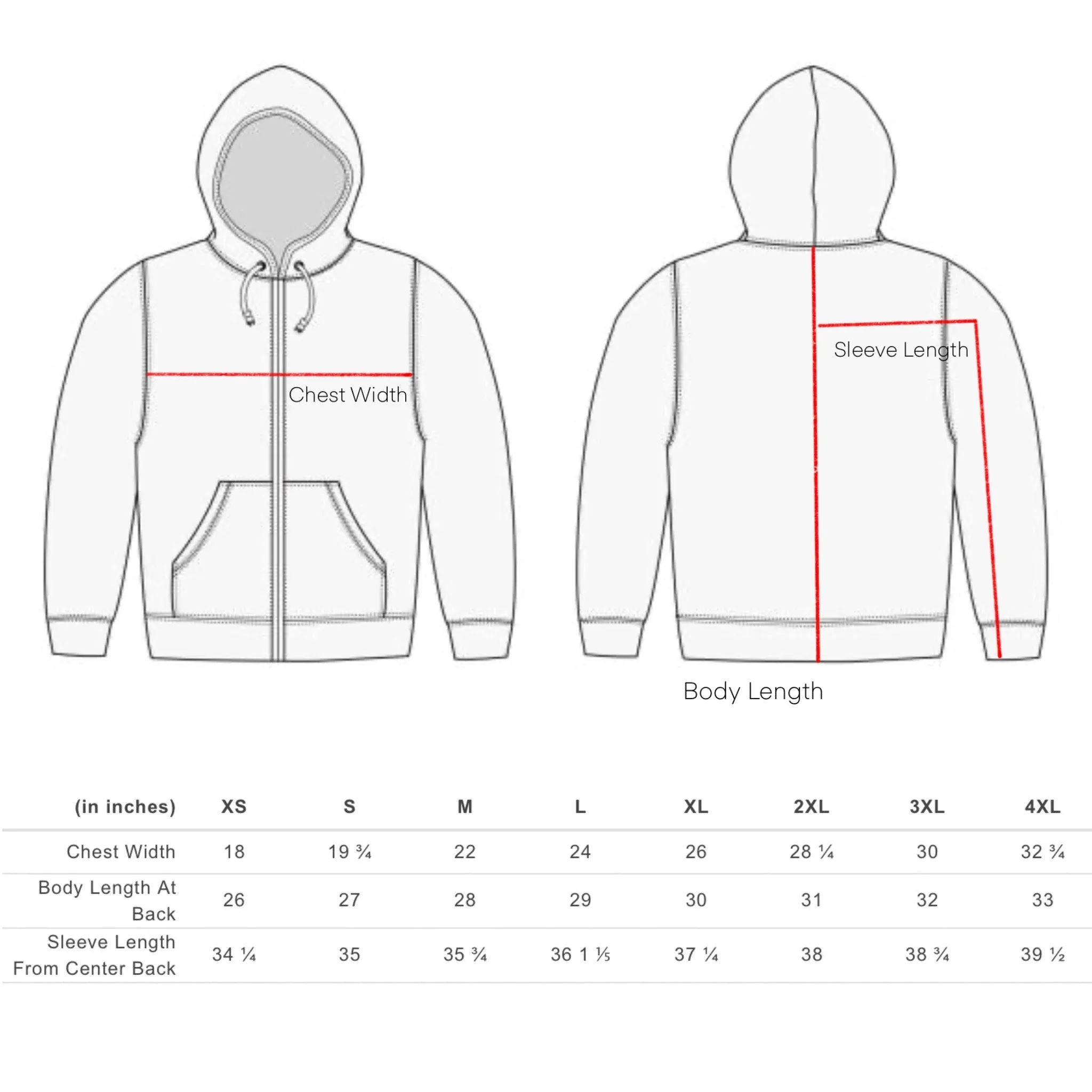 The Caribbean Zipper Hoodie