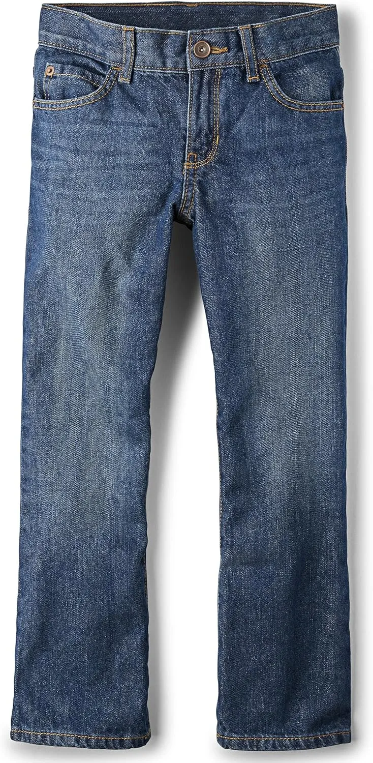 The Children's Place Boys' Bootcut Jeans