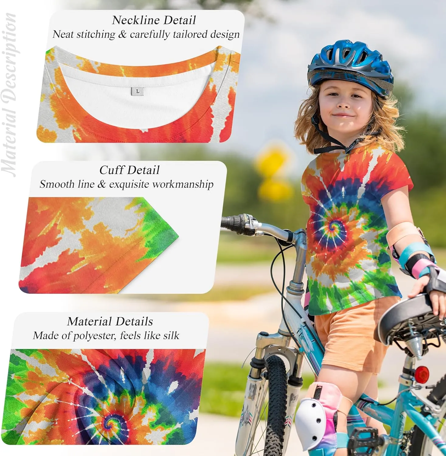 Tiannee Printed Boys T-Shirt, Kids' T-Shirt for Boys, Lightweight Tee for Kids