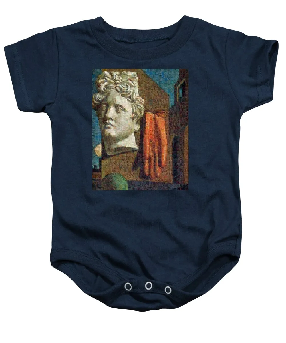Tribute to De Chirico - 2 - Baby Onesie