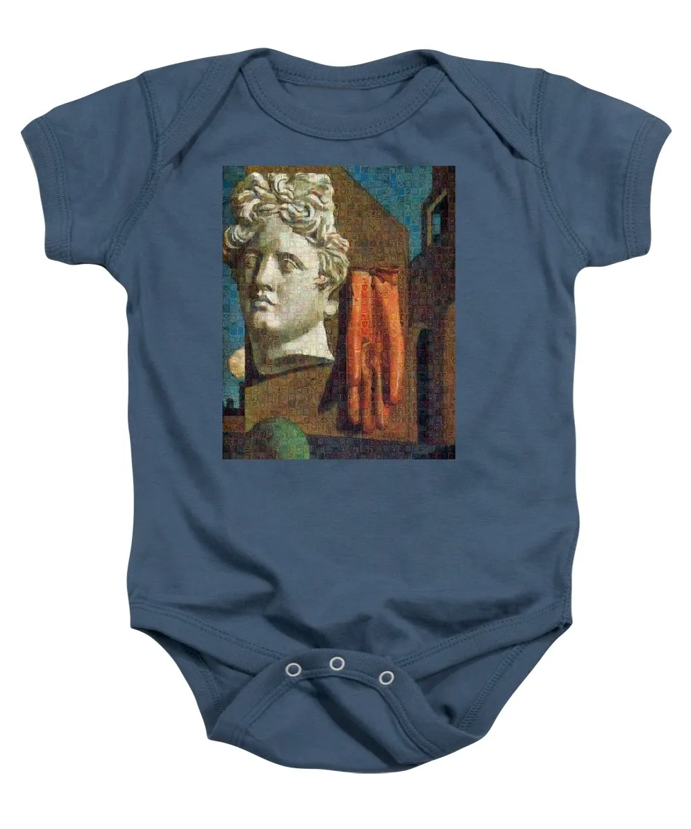 Tribute to De Chirico - 2 - Baby Onesie