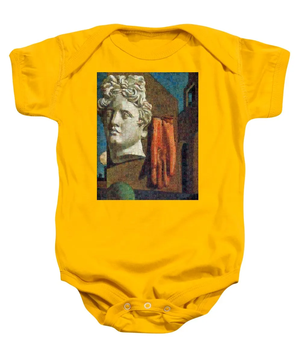 Tribute to De Chirico - 2 - Baby Onesie