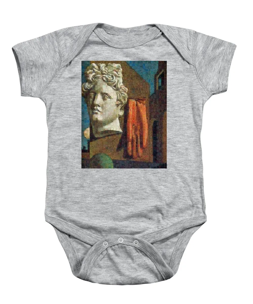 Tribute to De Chirico - 2 - Baby Onesie
