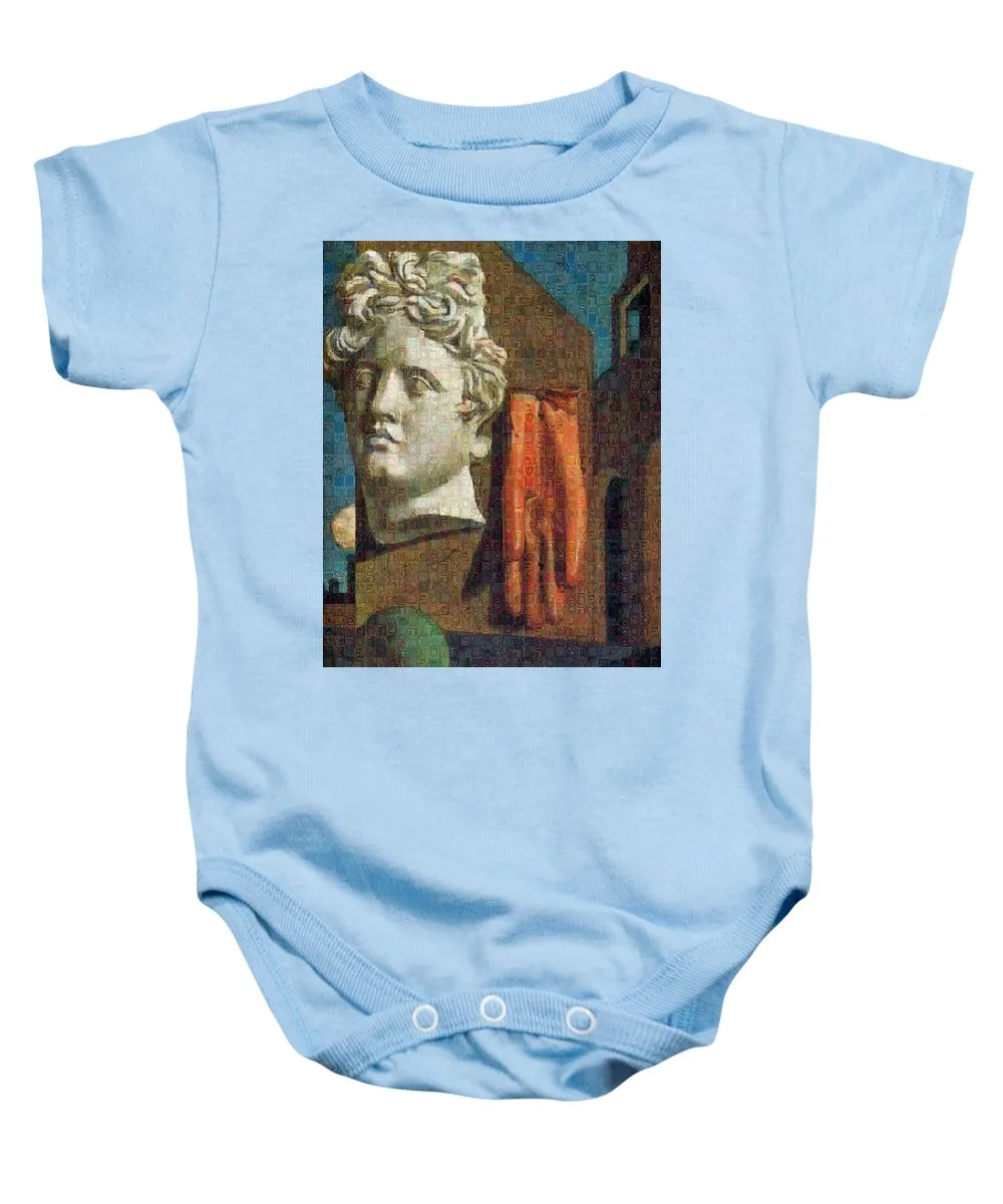 Tribute to De Chirico - 2 - Baby Onesie
