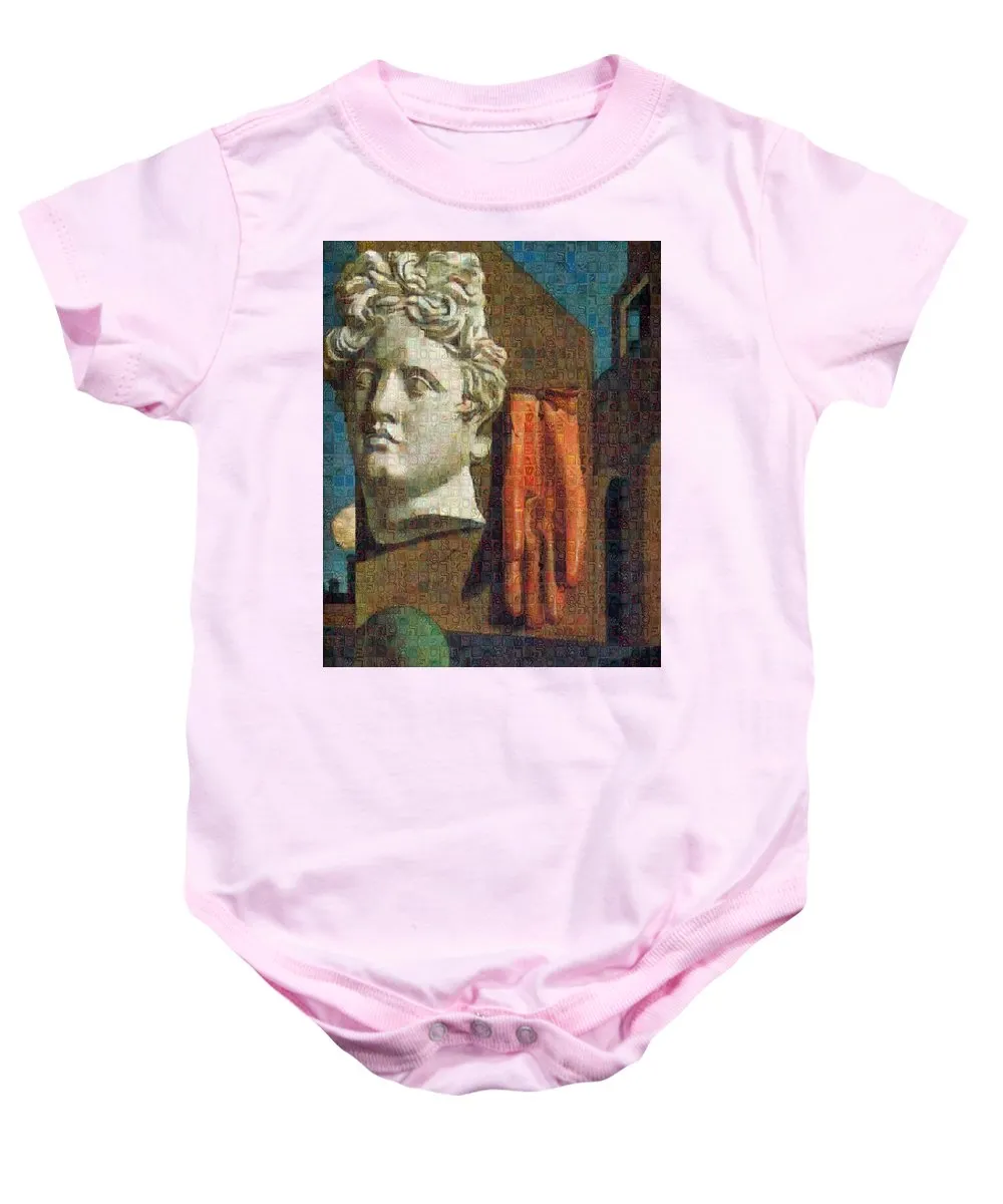 Tribute to De Chirico - 2 - Baby Onesie