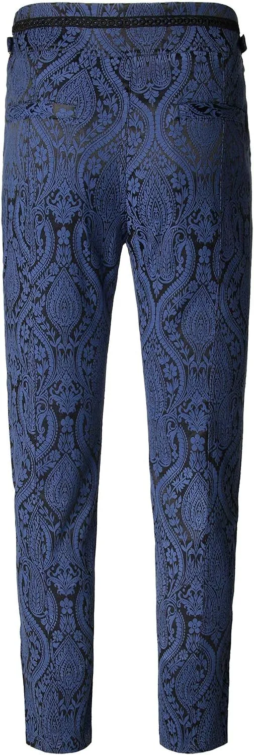 VATPAVE Mens Gothic Pants Cosplay Costume Trousers Steampunk Victorian Pants