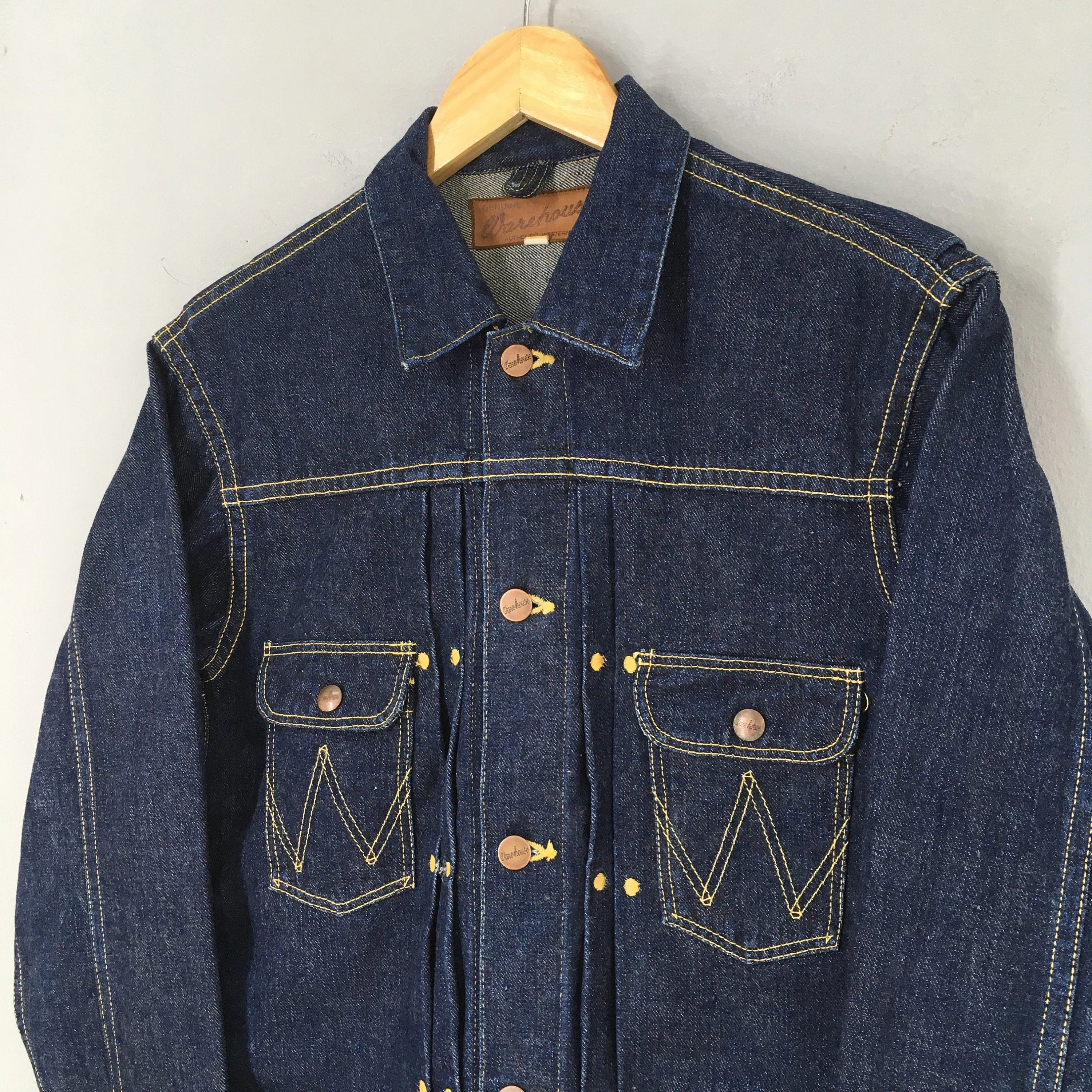 Warehouse Japan Jeans Trucker Jacket Small