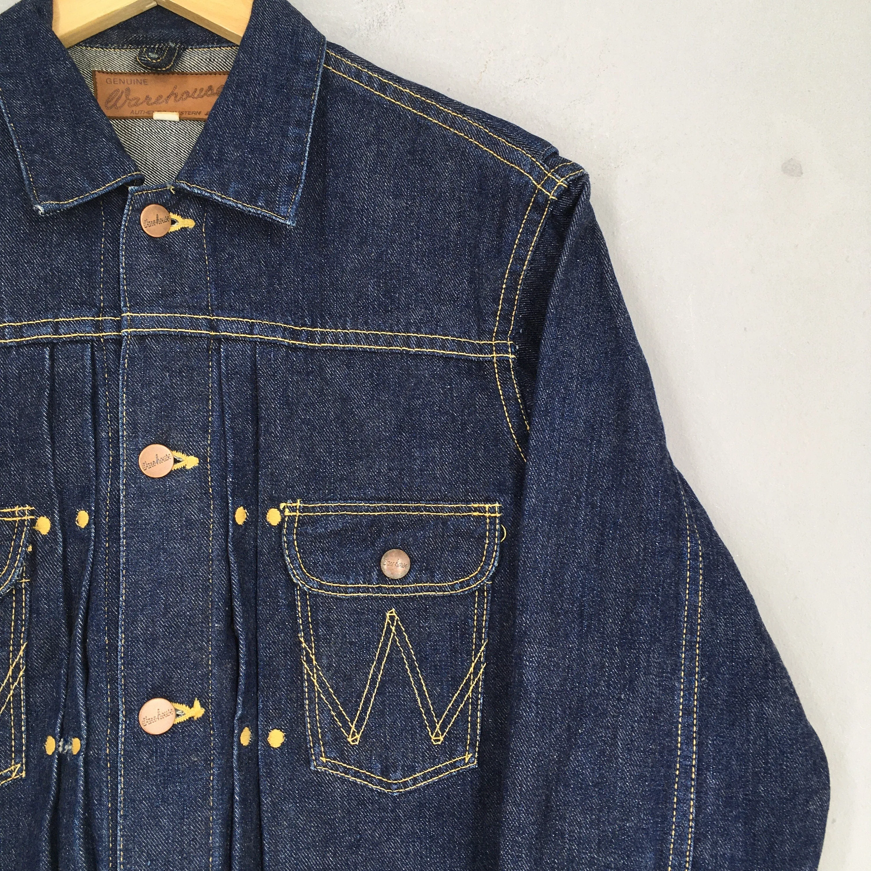 Warehouse Japan Jeans Trucker Jacket Small
