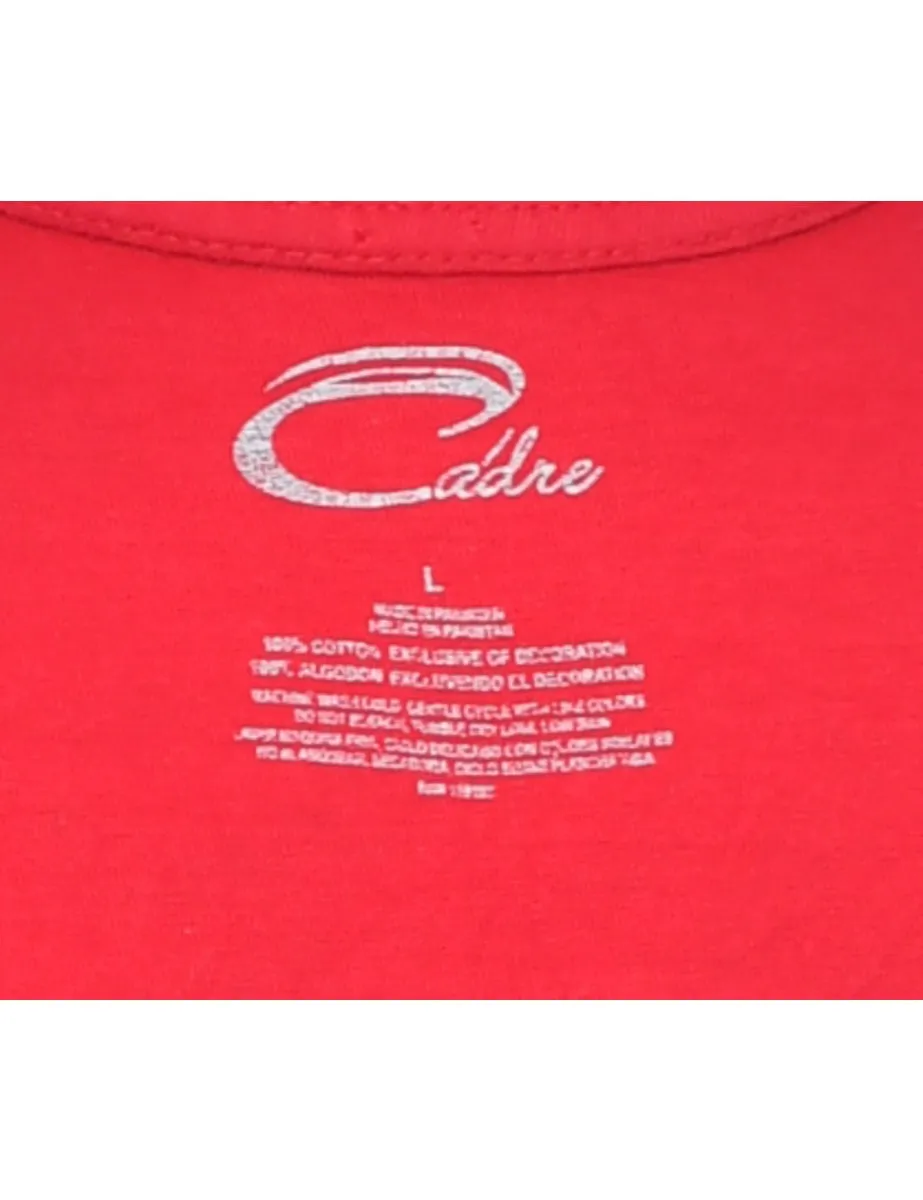 Wisconsin Printed T-shirt - L