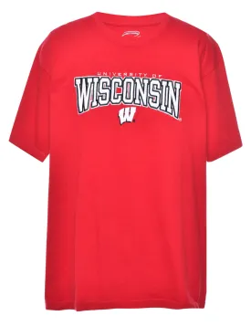Wisconsin Printed T-shirt - L
