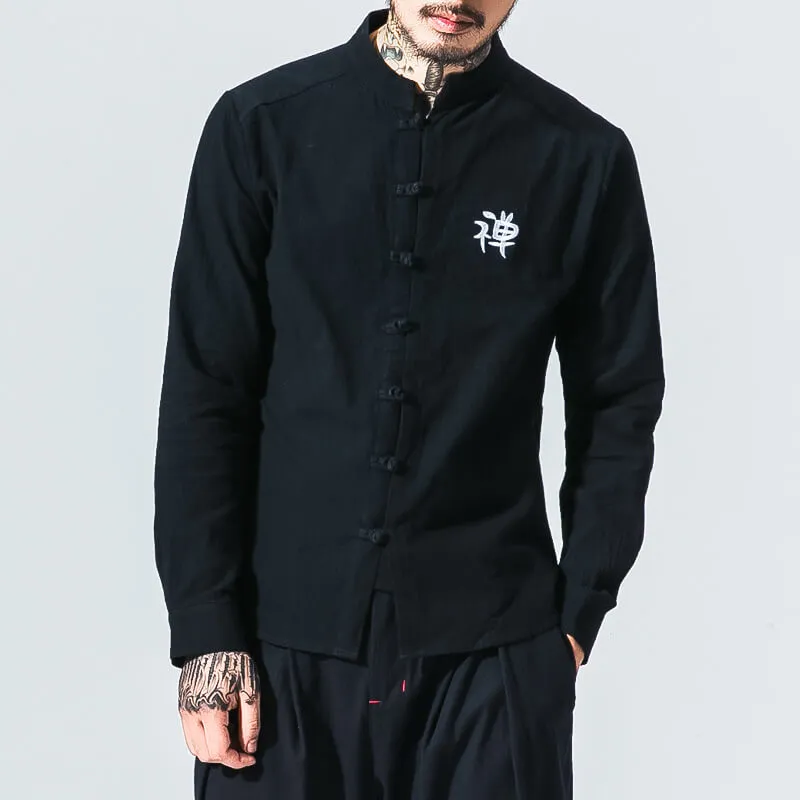 WLS Kuraun Long Sleeve Shirt Black