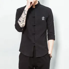 WLS Kuraun Long Sleeve Shirt Black